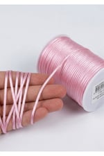 FLOŞ İP (SIÇAN KUYRUĞU) 2MM-91MT-PEMBE