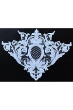 Fransız Motif Fd387 6ad/pkt-beyaz