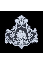 Fransız Motif Fd389 6ad/pkt-beyaz