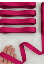 Fuşya Grogren Kurdele 2Cm 10Mt, Bohça Çeyiz Düğün Doğum Günü Parti Hediye Paketleme Süsleme