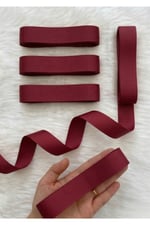 Grogren Kurdele 3cm-10mt-bordo(1007)