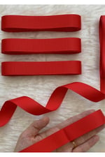 Grogren Kurdele 3cm-10mt-kırmızı(1102)