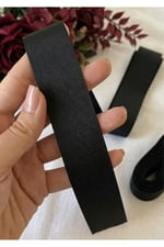Grogren Kurdele 3cm-10mt-siyah(1812)