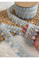 Güpür 2115 Batik 9mt-mavi