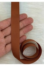 Kahverengi Grogren Kurdele 2Cm 10Mt, Bohça Çeyiz Düğün Doğum Günü Parti Hediye Paketleme Süsleme