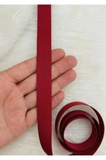 Kırmızı Grogren Kurdele 2Cm 10Mt, Bohça Çeyiz Düğün Doğum Günü Parti Hediye Paketleme Süsleme