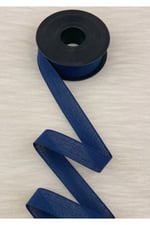 Lacivert Keten Nopeli Kurdele 2,5 Cm 20 Metre, Bohça Çeyiz Özel Gün Hediye Süsleme Kurdelesi