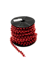Makara Inci Yuvarlak Metalik 8mm-8mt-kırmızı