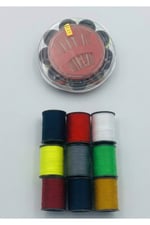 Mini Taşınabilir Ölçü Bandı,İğne ve İplik Seti - L100272