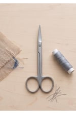NAKIŞ MAKASI DÜZ UÇLU-GÜMÜŞ