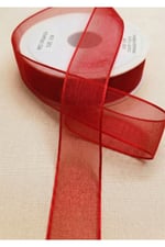 Organze Kurdele 3cm-23mt-kırmızı(1102)