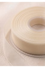 Organze Kurdele 3cm-23mt-krem(103)