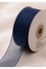 Organze Kurdele 3cm-23mt-lacivert(1111)