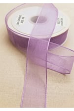 Organze Kurdele 3cm-23mt-lila(805)