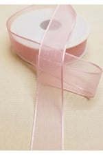 Organze Kurdele 3cm-23mt-pembe(503)