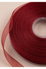 Organze Kurdele 6mm/23mt-kırmızı(1102)