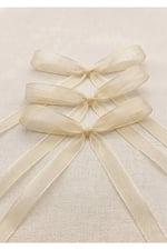 Organze Kurdele 6mm/23mt-krem(103)