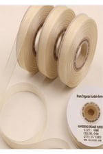 Organze Kurdele 6mm/23mt-krem(103)