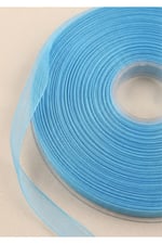 ORGANZE KURDELE 6MM/23MT-MAVİ(1206)