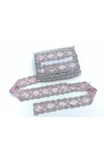Organze Pul Dantel 3545(951) 13,5mt-pembe