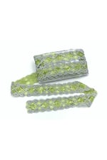 Organze Pul Dantel 3545(951) 13,5mt-yeşil