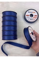Saten Biye 2cm- 25mt- Koyu Lacivert