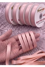 Saten Biye 2cm- 25mt- Pudra