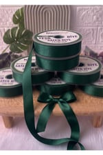 Saten Biye 2cm- 25mt- Yeşil