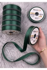 Saten Biye 2cm- 25mt- Yeşil