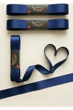 Saten Kurdele 1cm-10mt-lacivert(1111)
