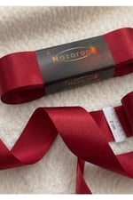 Saten Kurdele 2cm-10mt-kırmızı(1102)
