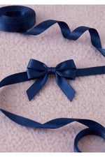 Saten Kurdele 2cm-10mt-lacivert(1111)