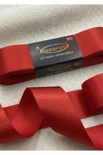 Saten Kurdele 3cm-10mt-kırmızı(1102)