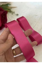 Saten Kurdele 3cm-10mt-pembe(503)