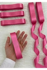 Saten Kurdele 3cm-10mt-pembe(503)