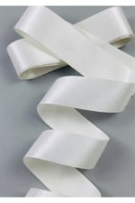 Saten Kurdele 6cm-10mt-beyaz(101)