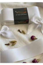 Saten Kurdele 6cm-10mt-beyaz(101)