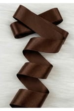 Saten Kurdele 6cm-10mt-kahverengi(208)