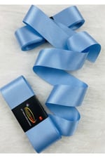 Saten Kurdele 6cm-10mt-mavi(1206)
