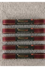 Saten Simli Kurdele 1cm-10mt-bordo(1007)