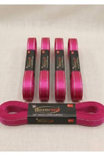 Saten Simli Kurdele 1cm-10mt-fuşya