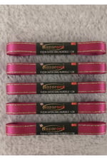 Saten Simli Kurdele 1cm-10mt-fuşya