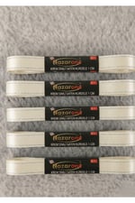 Saten Simli Kurdele 1cm-10mt-krem(103)