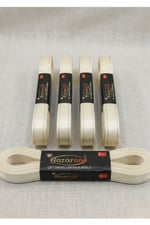 Saten Simli Kurdele 1cm-10mt-krem(103)