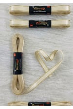 Saten Simli Kurdele 1cm-10mt-krem(103)