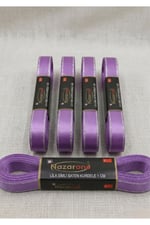 Saten Simli Kurdele 1cm-10mt-lila(805)