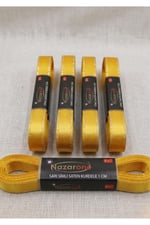 Saten Simli Kurdele 1cm-10mt-sarı(412)