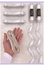 Saten Simli Kurdele 2cm-10mt-beyaz(101)