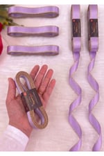 Saten Simli Kurdele 2cm-10mt-lila(805)