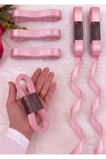 Saten Simli Kurdele 2cm-10mt-pembe